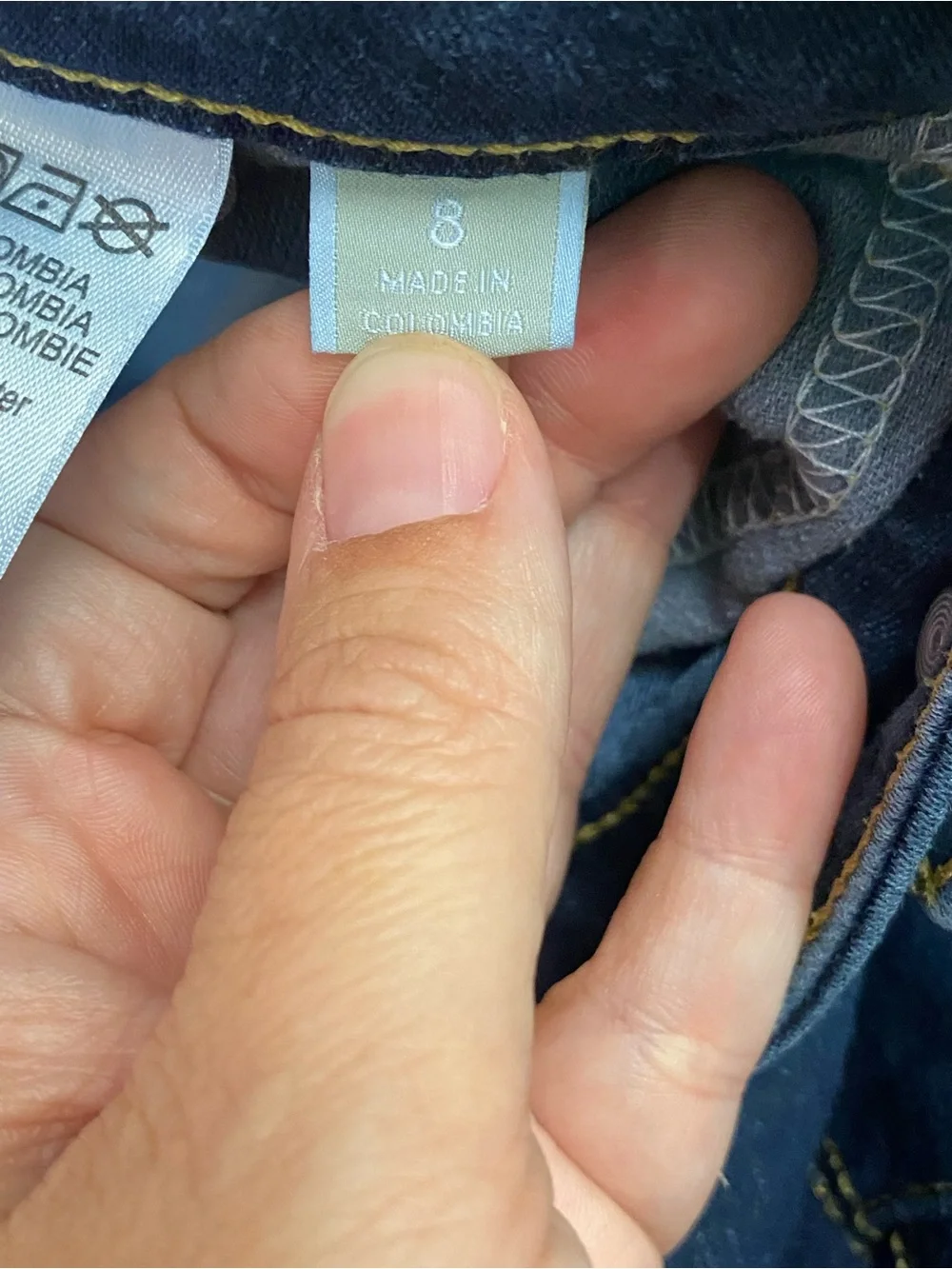 Michael Kors Navy Skinny Jeans